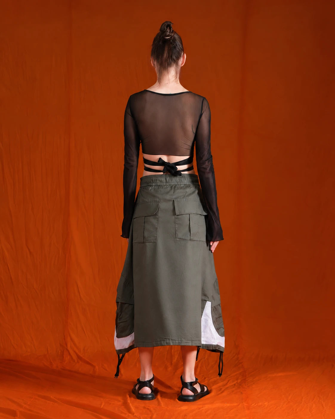 Womens Parachute Skirt
