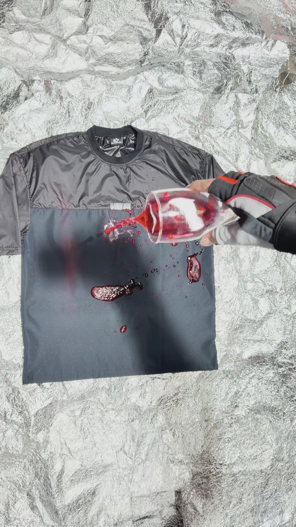 Champagne-Proof Waterproof Techwear T-Shirt