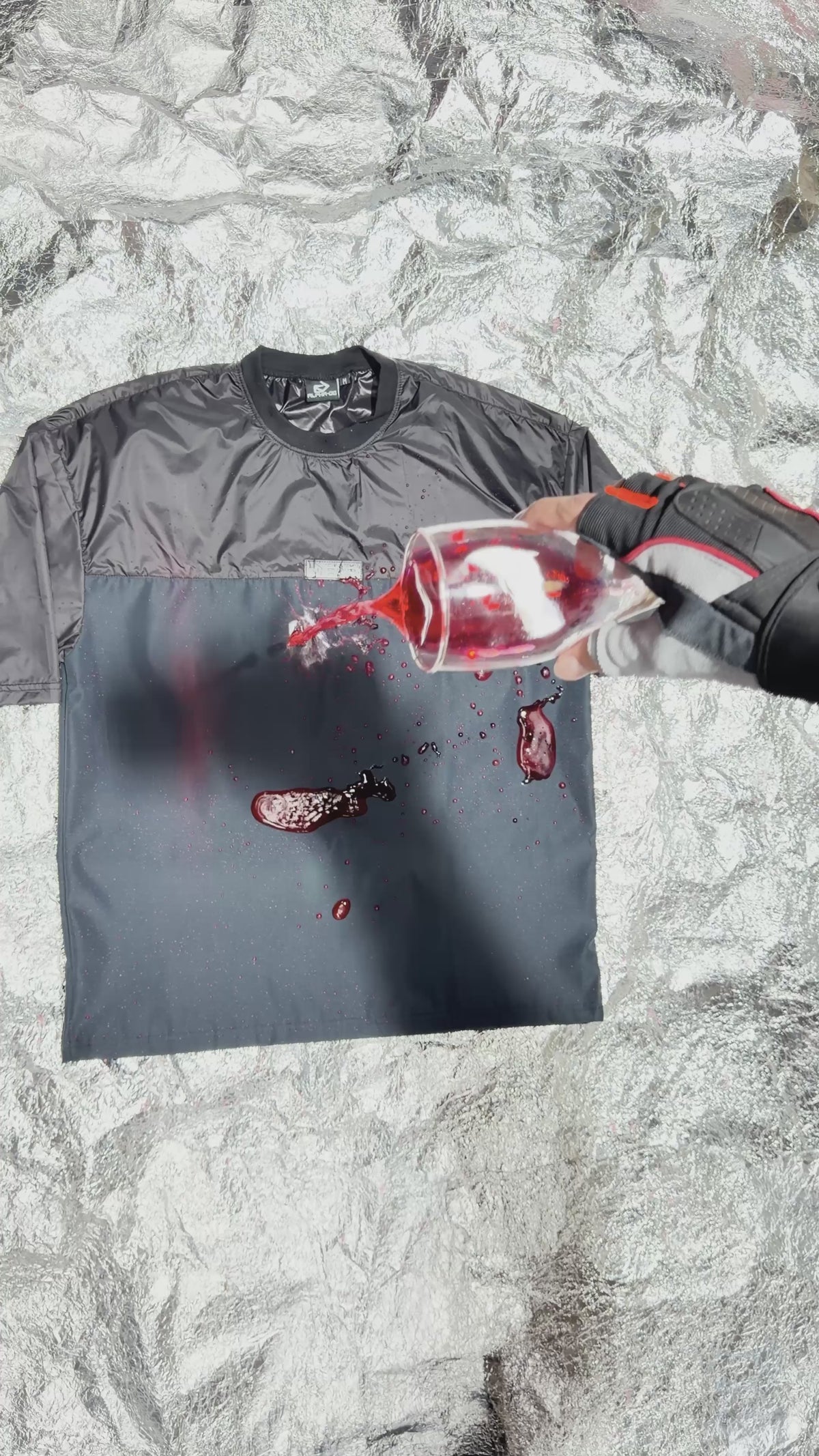 Champagne-Proof Waterproof Techwear T-Shirt